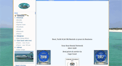 Desktop Screenshot of capecoral-boatrentals.com
